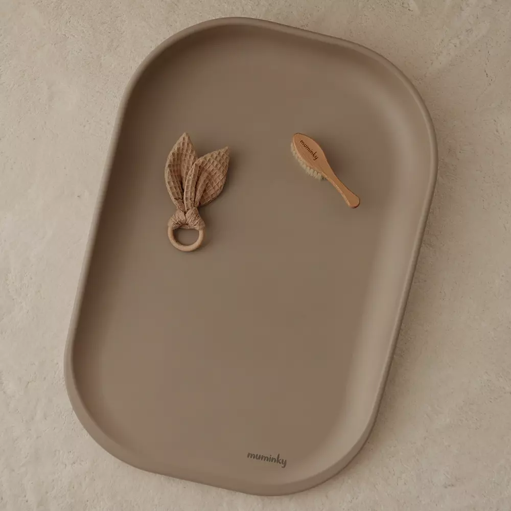 Przewijak Dla Niemowląt Miekki | Taupe