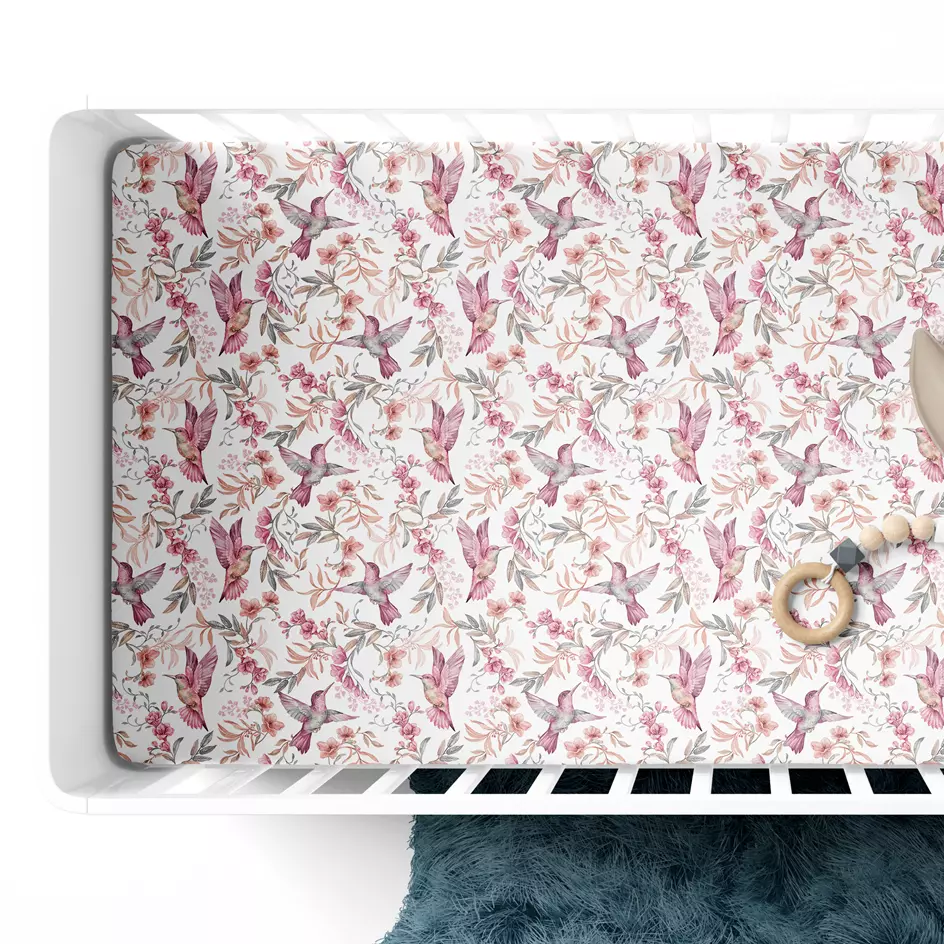 Prześcieradło Bawełniane Do Łóżeczka | Le Colibri